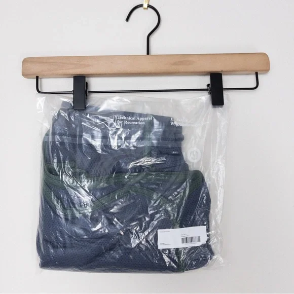 Outdoor Voices Blue and Green Athletic Shorts - Picture 4 of 5